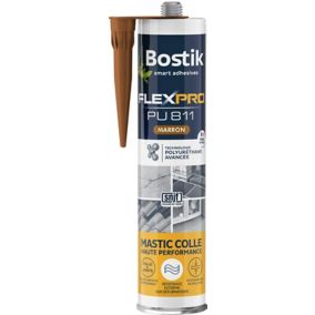 Mastic colle Bostik Flexpro PU 811 marron 300ml