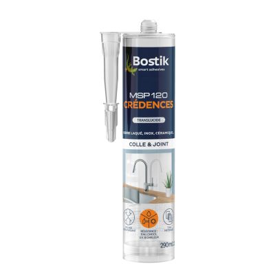 Mastic colle crédence Bostik MSP120 90 ml