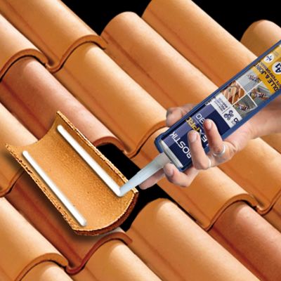 Mastic colle haute performance BOSTIK Flexpro pu 511, 300 ml gris