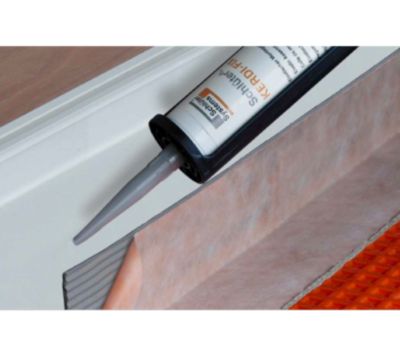 Mastic-Colle MS polymère blanche 290 ml pour étanchéité KERDI FIX SCHLUTER