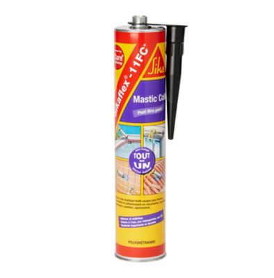 Sika - Colle mastic multi-usages flex 221 - noir - recharge 400ml -  Distriartisan