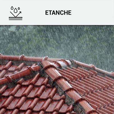 Mastic Colle Tuiles Polyuréthane Hybride: ARCAMASTIC JOINT ET COLLE Blanc - 290 ml x 1 - ARCANE INDUSTRIES