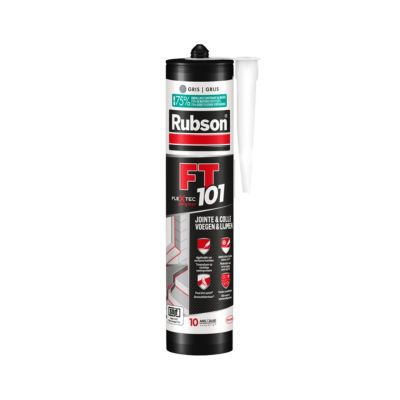 Mastic d'étanchéité Rubson FT 101 gris 280 ml