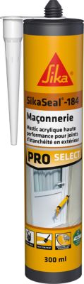 Mastic d'étanchéité SikaSeal 184 maçonnerie 300ml