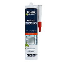 Mastic de Fixation Bostik MSP 113 pour Miroirs Blanc Cartouche 290 ml