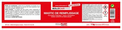 Soloplast Mastic Solocar Pro spécial échappement 250g pas cher