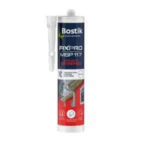 Mastic hybride polymère haute performance Bostik Fixpro conditions extrêmes 290 ml