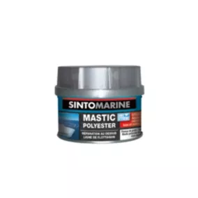 Mastic polyester Sintomarine standard blanc 170 ml