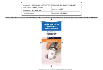 Mastic pour bonde Geb prêt à l'emploi