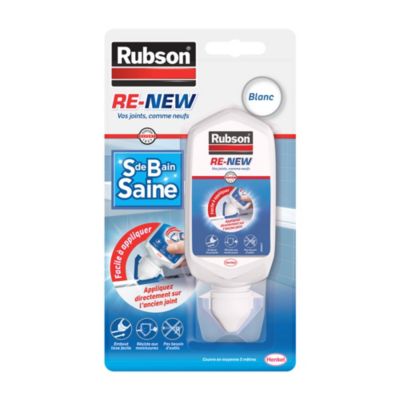 Mastic Re-new salle de bain Rubson blanc
