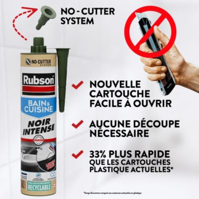 Mastic Rubson Bain&Cuisine inox cartouche 280ml