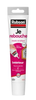 Mastic Rubson Construction Je Rebouche blanc tube 50ml