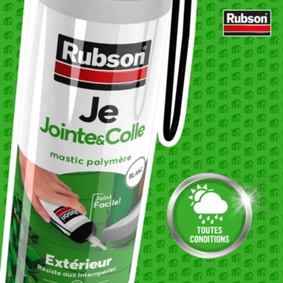Mastic Rubson Fixation Je Jointe&Colle blanc MSP 100ml