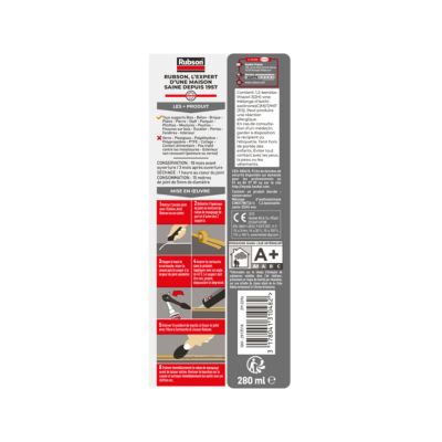 Mastic Rubson parquet gris clair 280ml