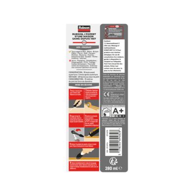 Mastic Rubson pour parquet chêne 280ml