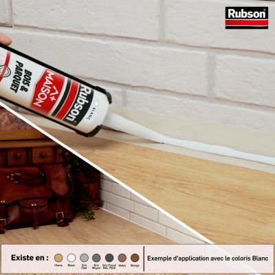 Mastic Rubson pour parquet chêne 280ml