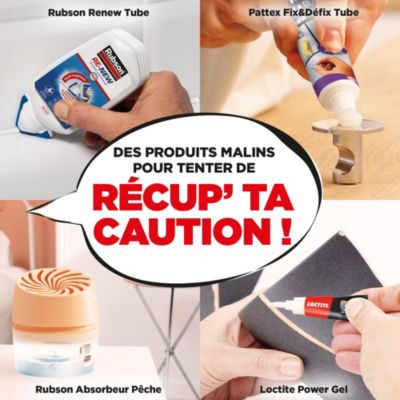 Mastic Rubson Re-New tube blanc 80ml