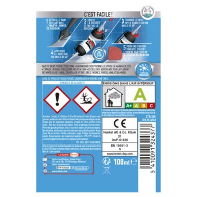 Mastic Rubson Sanitaire Je Jointe transparent MSP 100ml
