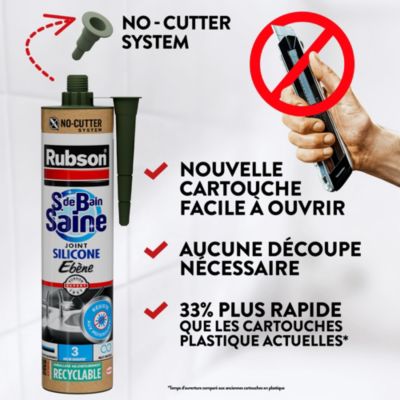 Mastic Rubson Sanitaire Salle de bains Saine granite cartouche 280ml
