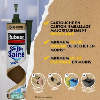 Mastic Rubson Sanitaire Salle de bains Saine granite cartouche 280ml
