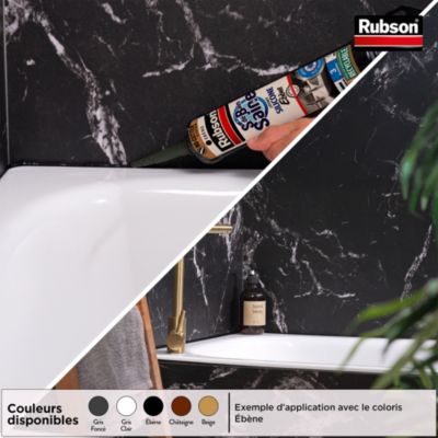 Mastic Rubson Sanitaire Salle de bains Saine granite cartouche 280ml