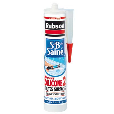 RUBSON - Graisse silicone Salle de bain 50ml - Lubrifiant translucide pour  sanitaires en tube pour robinetteries,  - Livraison gratuite dès 120€