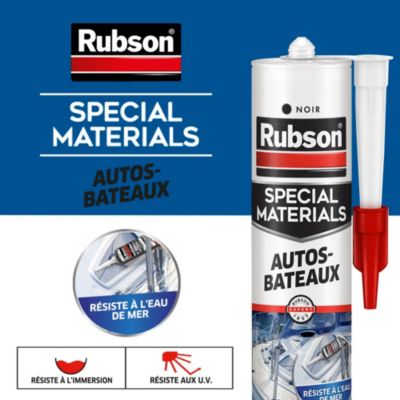 Mastic Rubson Special Materials Auto-Bateaux noir cartouche 280ml