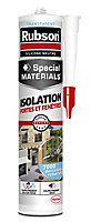 Mastic Rubson Special Materials Isolation Porte & Fenêtre transparent cartouche 280ml