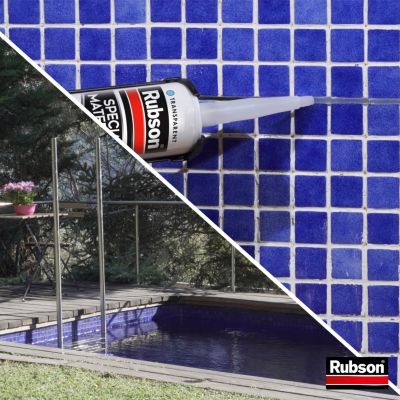 Mastic Rubson Special Materials Piscine transparent cartouche 280ml