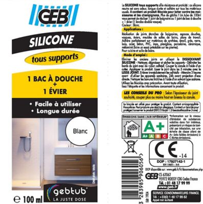 SILICONE SPECIAL ALIMENTAIRE - Geb Particulier