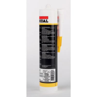 Mastic - SOUDAL - Fire Silicone B1 FR - Haut pouvoir ignifuge - Résistant aux UV - Facile à appliquer