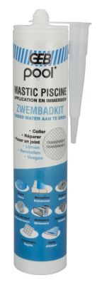 Mastic transparent pour piscine 290ml