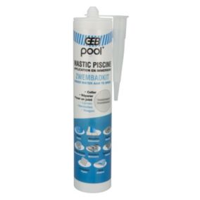 Mastic transparent pour piscine 290ml