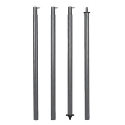 Mat acier ø50 mm pour voile d'ombrage
