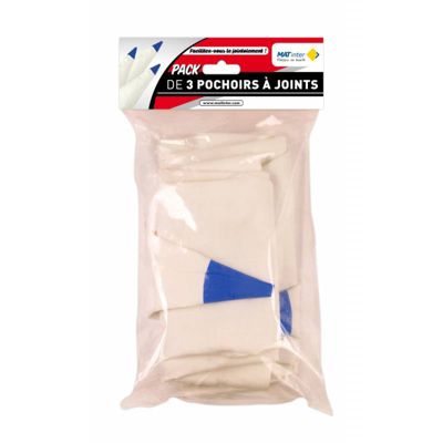 MAT INTER - Pack de 3 pochoirs à joints