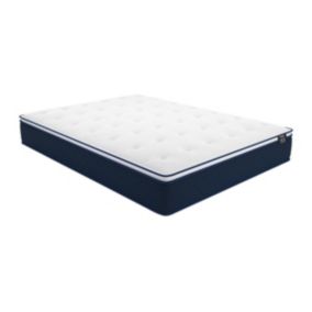 Matelas 120 x 190 cm ressorts ensachés et surmatelas intégré ép.24cm - ALTIER de YSMÉE