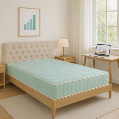 Matelas 120x190 cm - dimensions ideales - double confort - soutien ferme et tres ferme - reference nina - confort quotidien