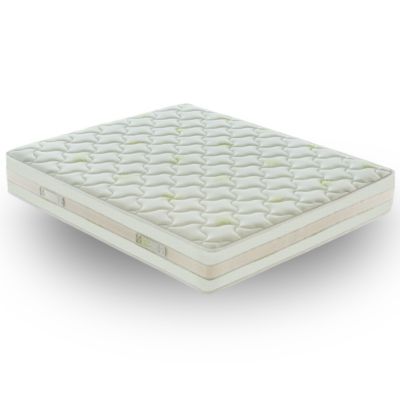 Matelas 120x190 en mousse à mémoire de forme - Epaisseur 25 cm - Mousse à mémoire de forme 5 cm - 9 zones - Housse amovible