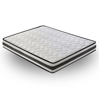 Matelas 120x190 Mousse  - Epaisseur 20 cm - 9 zones de confort - Orthopédique - Mod Fenis