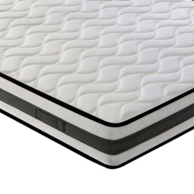 Matelas 120x190 Mousse  - Epaisseur 20 cm - 9 zones de confort - Orthopédique - Mod Fenis