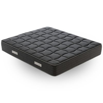 Matelas 120x200 en mousse à mémoire de forme - Epaisseur 20 cm - Orthopédique - Fabriqué en Italie - BlackMoon