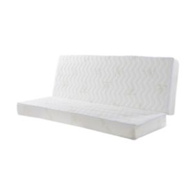 Matelas 130 x 190 cm clic-clac aloe vera ép.16cm - ALOHA de NATUREA