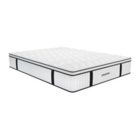 Matelas 140 x 190 cm anti-feu ressorts ensachés et surmatelas intégré ép.28cm - DELICE de DREAMEA HOTEL