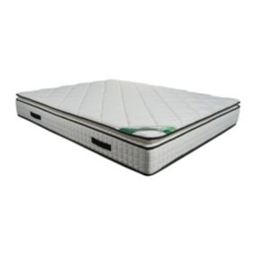 Matelas 140 x 190 cm mousse et coutil bambou ép.23cm - ADANA de NATUREA