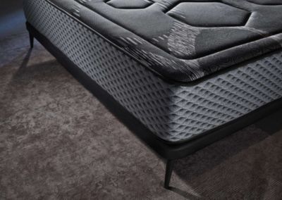 Matelas 140x190 cm Eccox accueil moelleux soutien mi-ferme épaisseur 30 cm