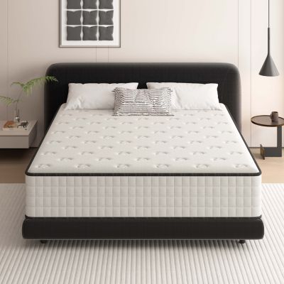 Matelas 140x200 cm,Épaisseur 25cm,Haute Densité Fermeté Moyenne,Réversible à Deux Faces Utilisables.