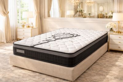 Matelas 140x200 - H. 25 cm Très Ferme Durable Mousse PU -IZIABELLA