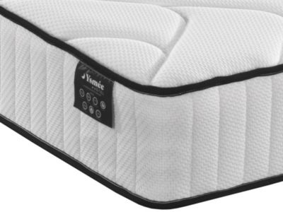 Matelas 160 x 200 cm hybride anti-feu ressorts ensachés 5 zones et mémoire de forme ép.25cm - VERNA de YSMÉE HÔTEL