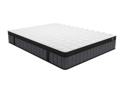 Matelas 160 x 200 cm hybride ressorts ensachés 7 zones et gel à mémoire de forme ép.25cm - TOLCA de YSMÉE