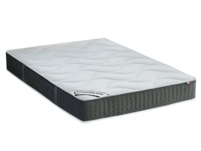 Matelas 160 x 200 cm hybride ressorts ensachés 7 zones et mémoire de forme ép.25cm - TIAMAT de DREAMEA